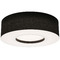 AFX Lighting Afx Lighting Montclair Black LED Flushmount Light MCF2432L5AJUD-BK