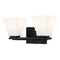 Z-Lite Z-Lite Annalise Matte Black Bathroom Light 7514-2V-MB