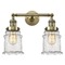 Innovations Lighting Canton Antique Brass Bathroom Light by Innovations Lighting 208-AB-G184