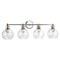 Progress Lighting Hansford Bath Light in Polished Nickel by Progress Lighting P300052-104