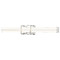 Z-Lite Z-Lite Harrison Brushed Nickel LED Vertical Bathroom Light 1011-32W-BN-LED