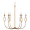 Capital Lighting Capital Lighting Cohen Mystic Luster Chandelier 452562ML