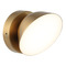 Matteo Lighting Matteo Lighting Emerson Aged Gold Brass LED Sconce S18801AG