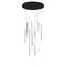 Kuzco Lighting Chute Black LED Multi-Light Pendant by Kuzco Lighting MP14932-BK