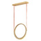 ET2 Lighting Tether LED Pendant in Natural Aged Brass by ET2 Lighting E24081-NAB