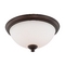 Nuvo Lighting Flush Mount in Prairie Bronze by Nuvo Lighting 60/5141