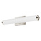 Hunter Fan Company Hunter Fan Company Holly Grove Brushed Nickel Vertical Bathroom Light 19936