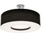 AFX Lighting Afx Lighting Montclair Satin Nickel LED Semi-Flushmount Light MCF2432L5AJUD-BKSF