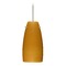 Besa Lighting Besa Lighting Tao Satin Nickel LED Mini-Pendant Light with Oblong Shade 1JT-1512OK-LED-SN