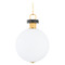 Corbett Lighting Corbett Lighting Haru Vintage Brass Pendant Light with Globe Shade 395-18-VB