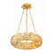 Crystorama Lighting Broche 18-Inch Chandelier in Antique Gold by Crystorama Lighting 535-GA