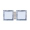 Besa Lighting Besa Lighting Alex Satin Nickel LED Bathroom Light 2WS-7735SF-LED-SN