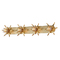 Maxim Lighting Paloma 4-Light Bath Light in Gold Leaf by Maxim Lighting 2887GL