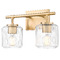 Z-Lite Z-Lite Landon Modern Gold Bathroom Light 7515-2V-MGLD