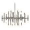 Kuzco Lighting Rivoli Polished Nickel LED Chandelier by Kuzco Lighting CH96128-PN