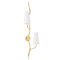 Corbett Lighting Corbett Lighting Cortona Vintage Gold Leaf Sconce 436-48-VGL
