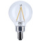 Satco Lighting 3W G16.5 3000K E12 Base Clear LED Light Bulb by Satco Lighting S12471