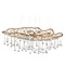 Hinkley Laguna 42-Inch Burnished Gold Chandelier by Hinkley Lighting 45308BNG