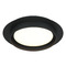 Matteo Lighting Matteo Lighting Iris Matte Black LED Flushmount Light X20212MB