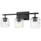 Z-Lite Z-Lite Landon Matte Black Bathroom Light 7515-3V-MB