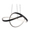 WAC Lighting Vornado 20-Inch LED Pendant in Black by WAC Lighting PD-87720-BK