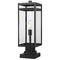 Z-Lite Nuri Black Post Light by Z-Lite 596PHBS-SQPM-BK