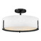 Hinkley Hinkley Halle Black LED Semi-Flushmount Light 47573BK