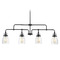 Generation Lighting Belton 40.75-Inch Midnight Black LED Island Light by Generation Lighting 6614504EN7-112