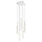 Avenue Lighting Original Glacier 5-Light LED Multi-Light Pendant in Chrome by Avenue Lighting HF1900-5-GL-CH-C