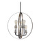 Craftmade Lighting Randolph Flat Black & Brushed Polished Nickel Pendant by Craftmade Lighting 50336-FBBNK