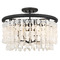 Minka Lavery Shimmering Elegance 4-Light Semi-Flush in Sand Coal by Minka Lavery 6703-66
