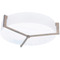 AFX Lighting Afx Lighting Apex Weathered Grey LED Flushmount Light APF1524LAJUDWG-LW-MS