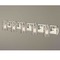 Design Classics Lighting Transitional Seeded Glass Bathroom Light Satin Nickel 5 Lt 1205-09 GL1041C