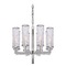 Visual Comfort Signature Collection Kelly Wearstler Liaison Chandelier in Nickel by Visual Comfort Signature KW5200PNCRG