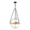 Alora Lighting Alora Lighting Harmony Brushed Gold Pendant Light with Globe Shade PD406418BGWC