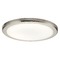 Kichler Lighting Zeo 13-Inch Brushed Nickel LED Flush Mount 4000K by Kichler Lighting 44248NILED40