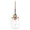 Nuvo Lighting Toleo Black & Vintage Brass Pendant by Nuvo Lighting 60/6852