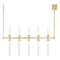 Visual Comfort Modern Collection Sean Lavin Linger 48-Inch 277V LED Linear Light in Brass by Visual Comfort Modern 700LSLNG48NB-LED930-277