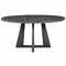 Uttermost Lighting Pulsar Dining Table in Dark Walnut & Gray by Uttermost Lighting 24279
