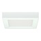Satco Lighting Blink 5.5-Inch LED Square Surface Mount 10.5W White 2700K by Satco Lighting S29324