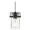 Nuvo Lighting Antebellum Matte Black Mini Pendant by Nuvo Lighting 60/6732