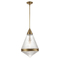 Maxim Lighting Hargreaves 13.50-Inch Wide Pendant in Brass by Maxim Lighting 10395PRNAB