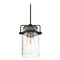 Nuvo Lighting Antebellum Black Mini Pendant by Nuvo Lighting 60/6733
