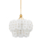 Troy Lighting Jacik Drum Chandelier in Vintage Gold Leaf by Troy Lighting F2124-VGL