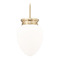 Z-Lite Z-Lite Gideon Modern Gold Mini-Pendant Light with Teardrop Shade 1945P9-MGLD