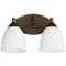 Quorum Lighting Barkley Oiled Bronze Bathroom Light by Quorum Lighting 5069-2-86
