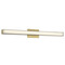 Minka Lavery Vantage 36-Inch LED Wall Sconce in Ashen Brass by Minka Lavery 514-787-L