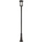 Z-Lite Jordan Oil Rubbed Bronze Post Light by Z-Lite 570PHXL-519P-ORB