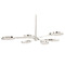 Corbett Lighting Corbett Lighting Patras Burnished Nickel LED Chandelier 338-06-BN