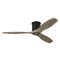 Visual Comfort Fan Collection Visual Comfort Fan Collection Collins 52 Smart Hugger Aged Pewter Ceiling Fan Without Light 3CNHSM52AGP